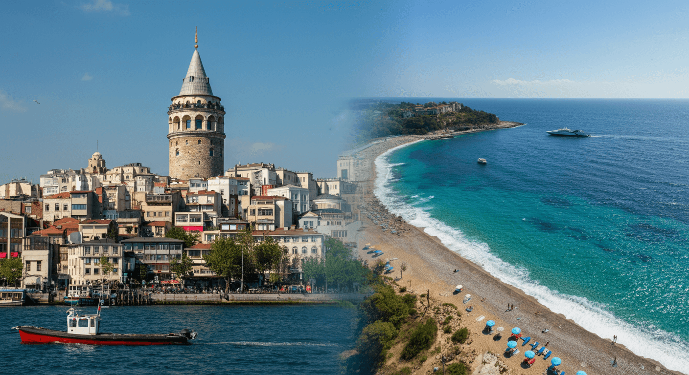 Turkey Itinerary (7 Days): The Best First-Time Plan for UK Travellers (Istanbul + Coast)