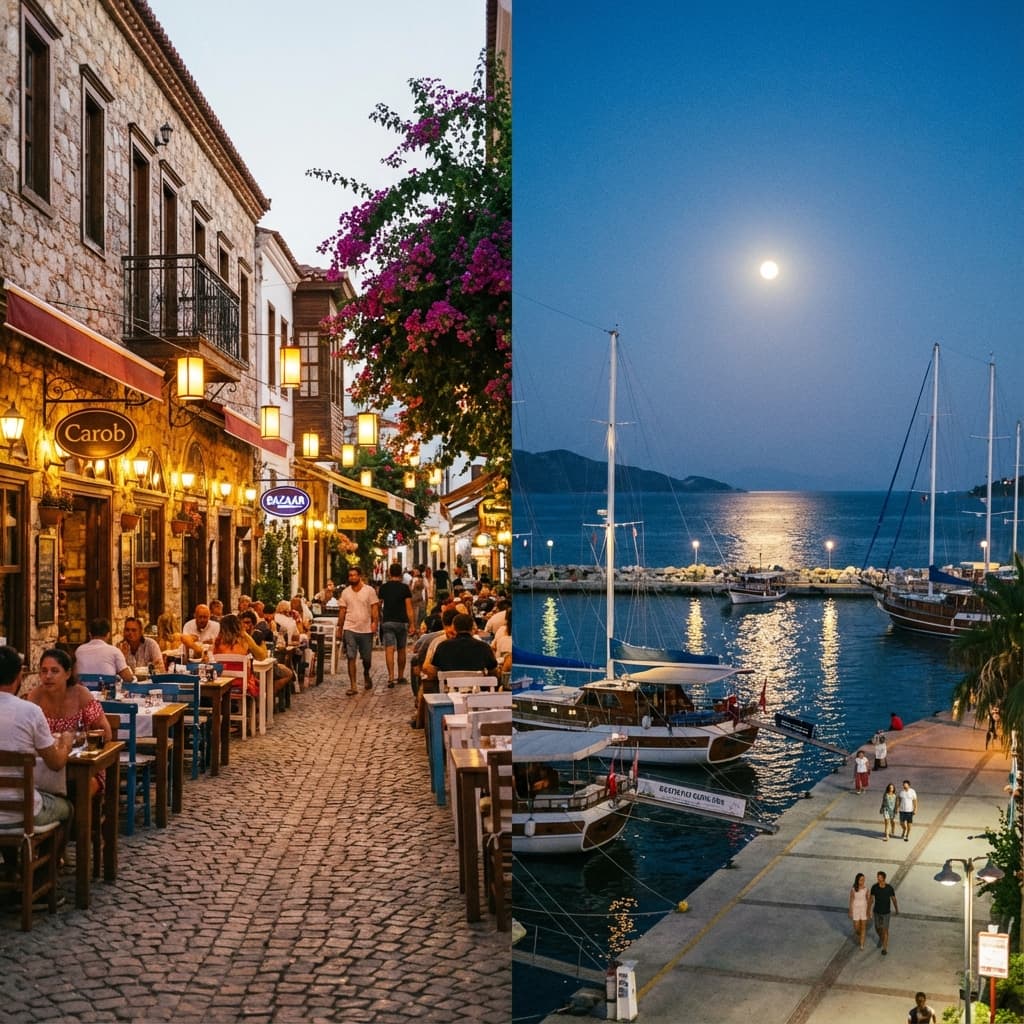 Fethiye Evenings: Paspatur Bazaar or Kordon Promenade? Nightlife and Walking Routes