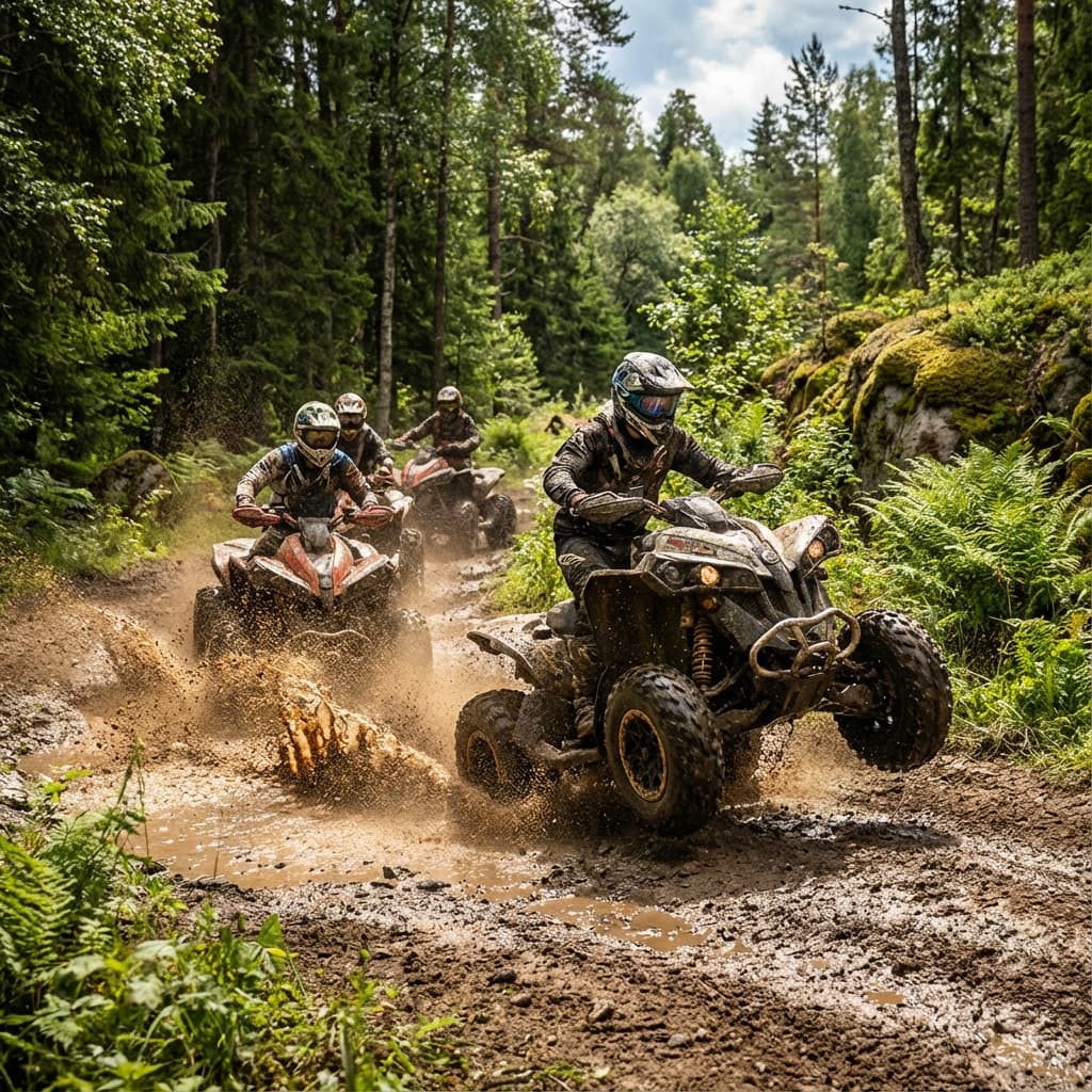 Adrenaline in Sapanca: ATV Safari, Zipline and Paintball Guide