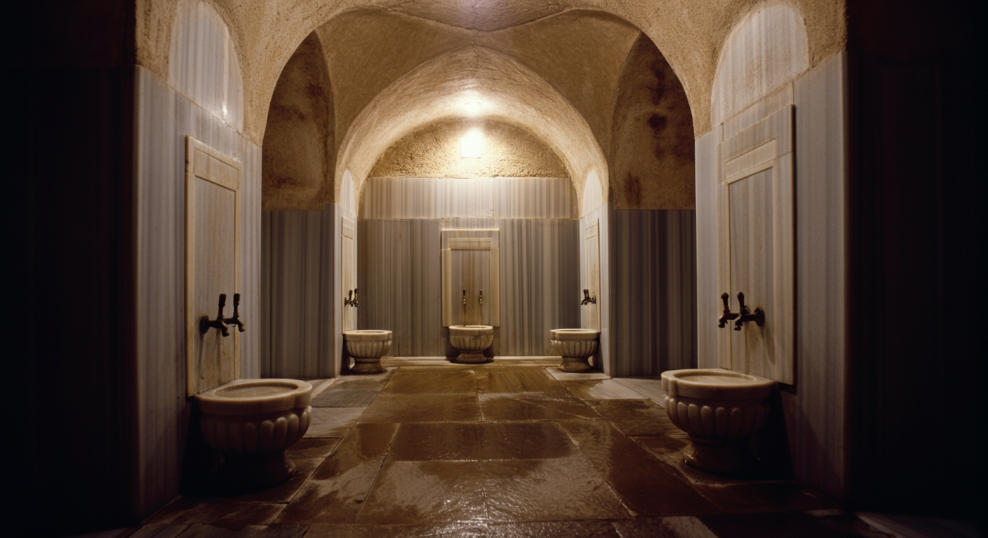 Interior of a traditional Turkish bath (Hamam)