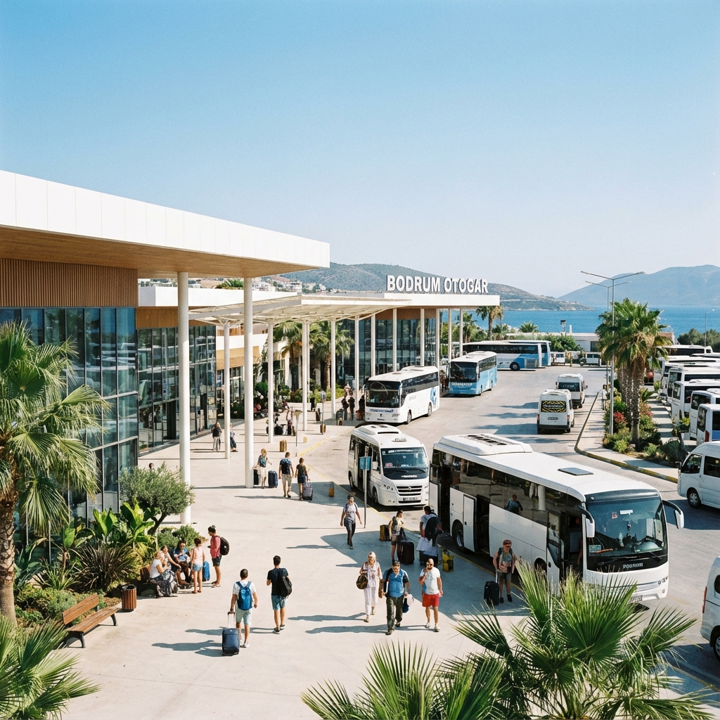 Bodrum Bus Station and Minibuses