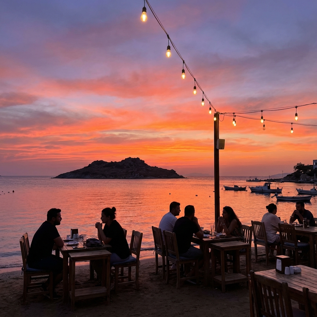 Calm Bodrum Gümüşlük Sunset