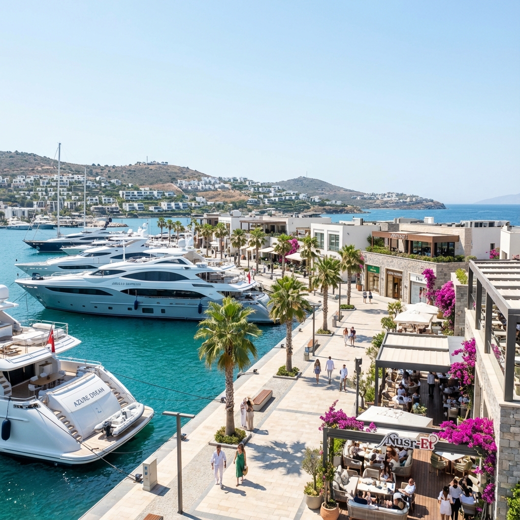 Yalıkavak Marina and View