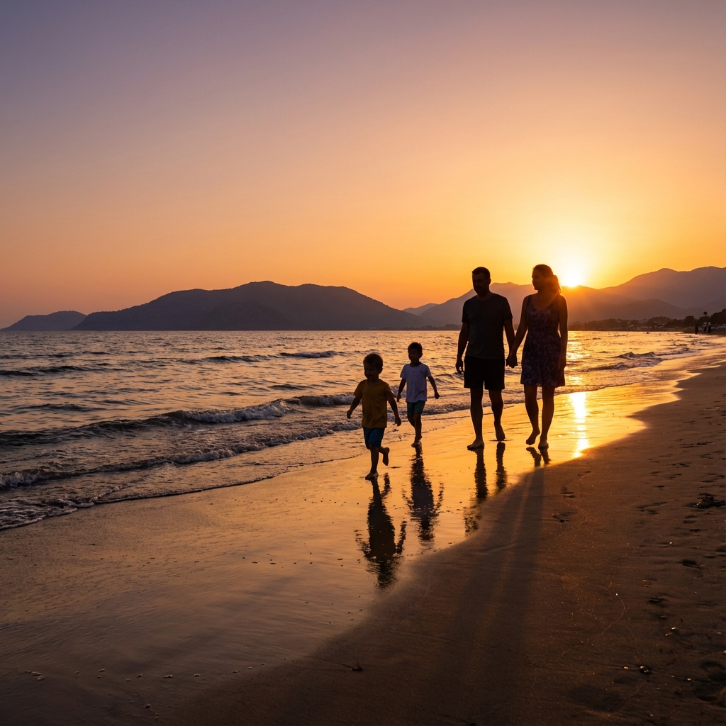 Beach Pleasure with Child