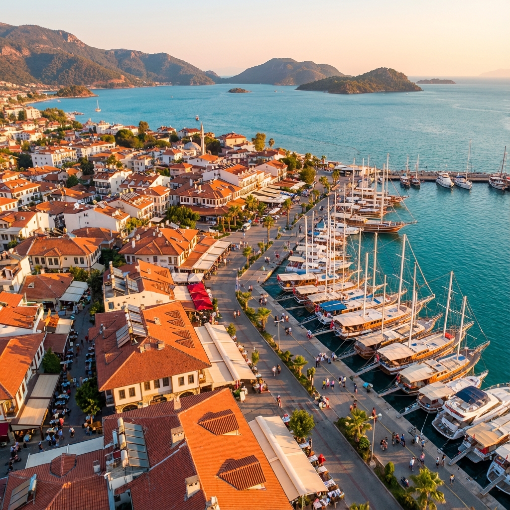 Fethiye Accommodation Districts Overview