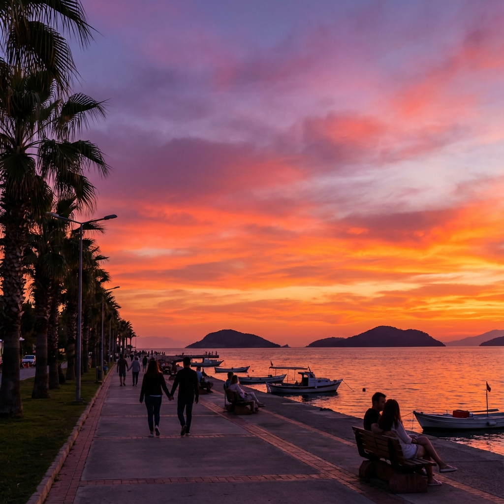 Çalış Beach Sunset