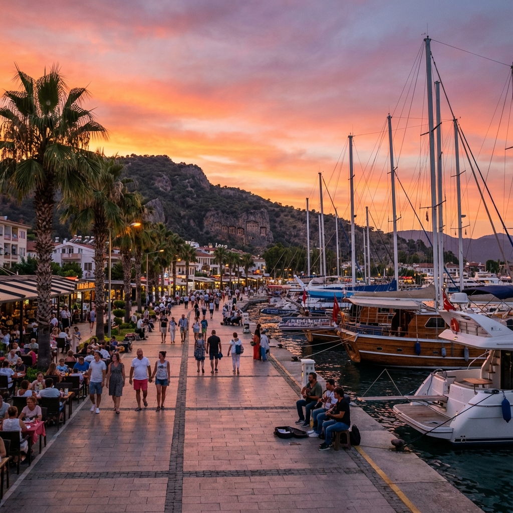 Fethiye Center Harbor and Kordon